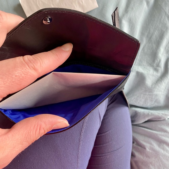 Sold Black Leather Greta Wristlet MZ Wallace. Brand new! With Tags. - Picture 6 of 11